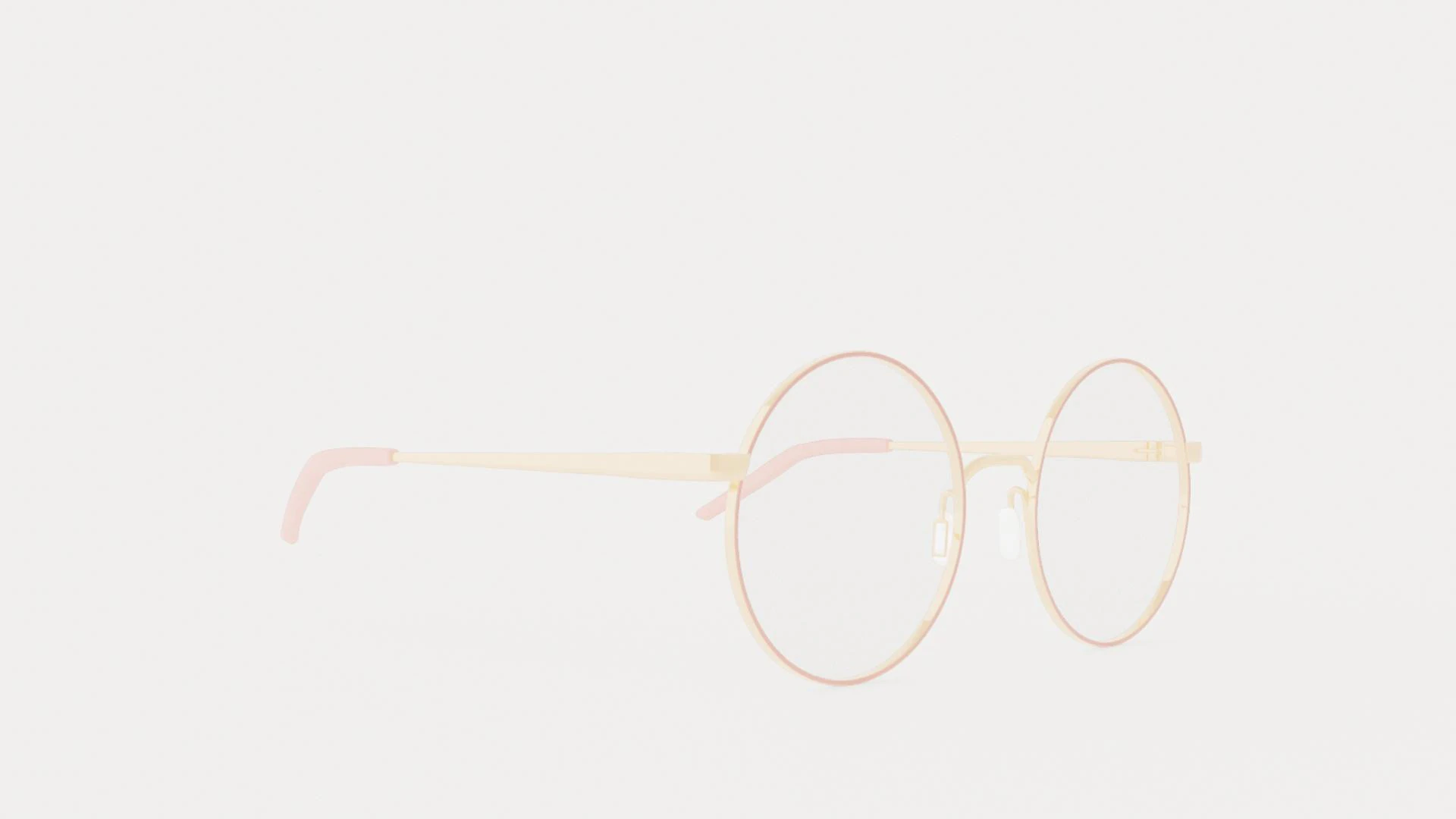 Eco - Verbier Pink Rose Gold Glasses 3D Model .c4d .max .obj .3ds .fbx .stl .blend 