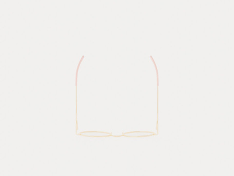 Eco - Verbier Pink Rose Gold Glasses Modello 3D