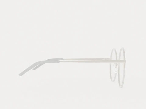 Eco - Verbier Silver Glasses 3D Model
