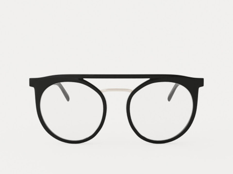 Eco - Vinson Black Glasses 3D-Modell
