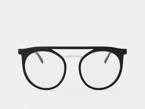 Eco - Vinson Black Glasses 3D Model