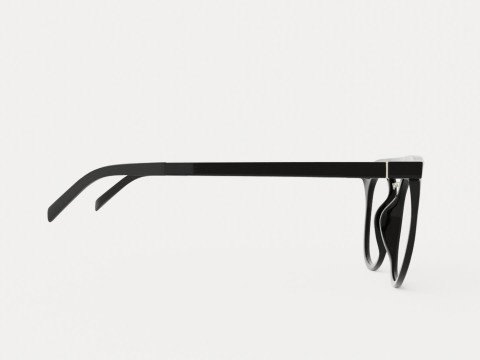 Eco - Vinson Black Glasses 3D-Modell