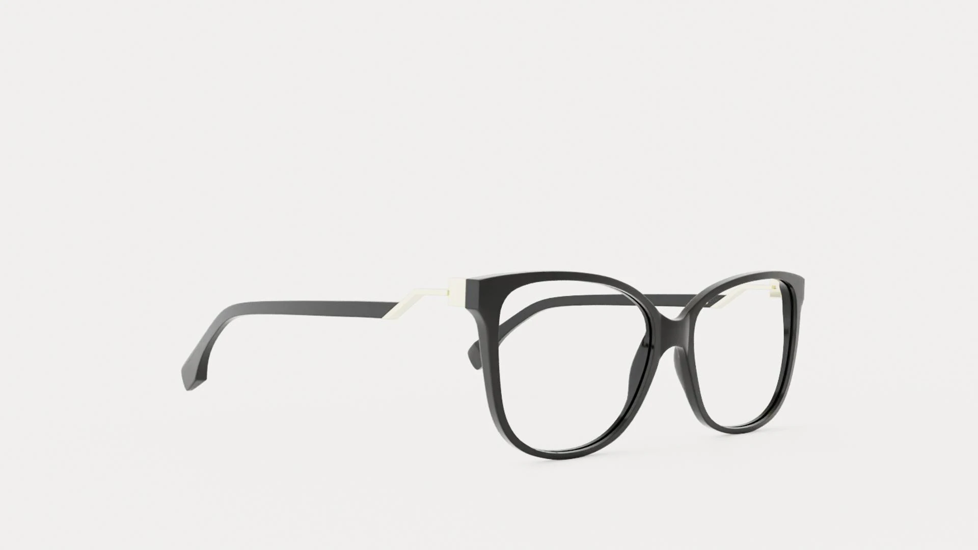 Fendi - FF 0232 807 Glasses 3D Model .c4d .max .obj .3ds .fbx .stl .blend 
