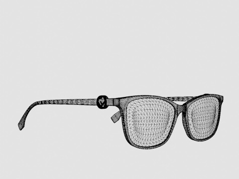 Fendi - FF 0331 086 Sunglasses 3D-Modell