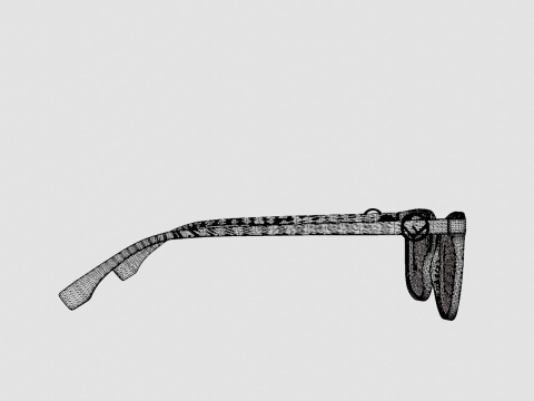 Fendi - FF 0331 086 Sunglasses 3D-Modell