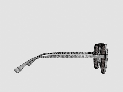 Fendi - FF 0385 KB7 Glasses 3D Model