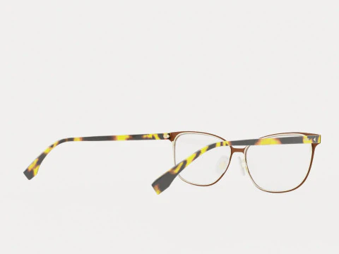 Fendi - FF 0386 09Q Glasses 3D Model