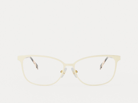 Fendi - FF 0386 J5G Glasses Modèle 3D
