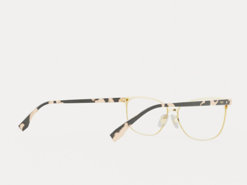Fendi - FF 0386 J5G Glasses Modèle 3D