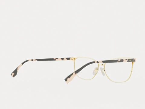 Fendi - FF 0386 J5G Glasses 3D Model