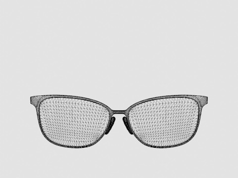 Fendi - FF 0386 J5G Glasses Modèle 3D