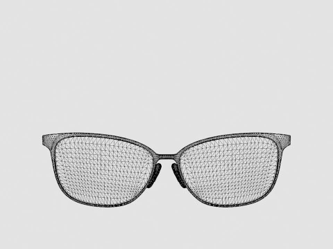 Fendi - FF 0386 J5G Glasses 3D Model