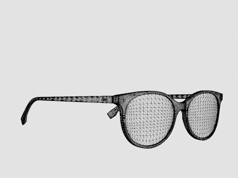 Fendi - FF 0388 086 Glasses 3D 模型