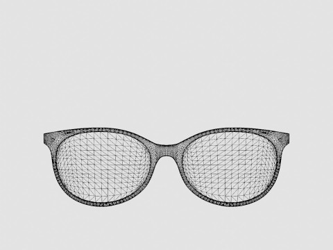 Fendi - FF 0388 HKZ Glasses 3D-Modell