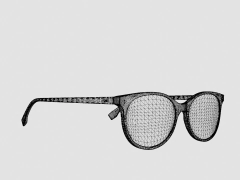 Fendi - FF 0388 HKZ Glasses 3D Model