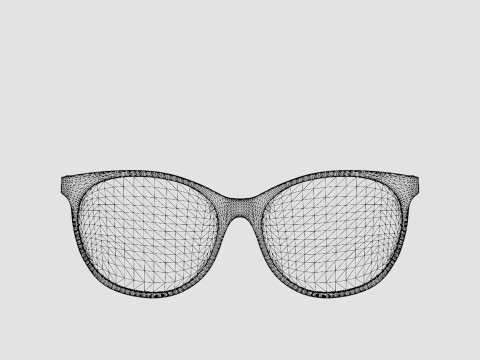 Fendi - FF 0393 086 Glasses 3D Модель