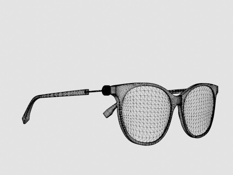 Fendi - FF 0393 086 Glasses 3D Модель