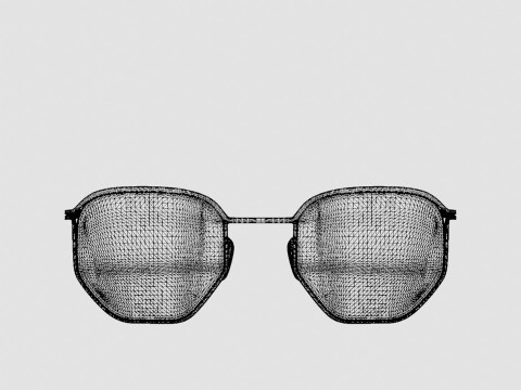 Fendi - FF M0079 6LB Glasses 3D Model
