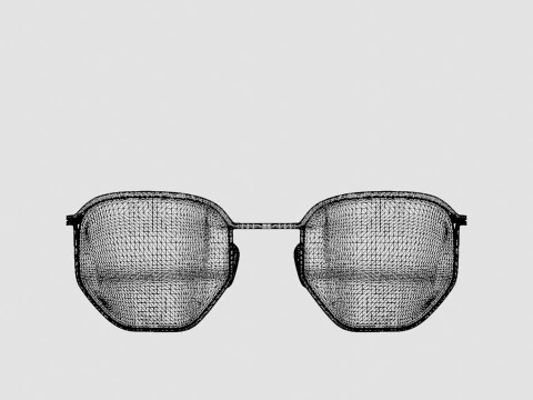 Fendi - FF M0079 6LB Glasses 3D Model