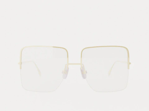 Fendi - FF0422 J5G Glasses 3D Model