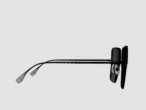 Fendi - FF0422 J5G Glasses Model 3D