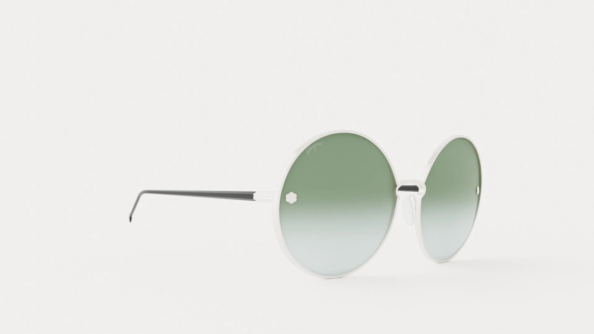 Ferragamo - SF189S 6317 Sunglasses 3D Model .c4d .max .obj .3ds .fbx .stl .blend 