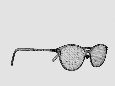 Fleye - Etna 4725 Glasses 3D Model