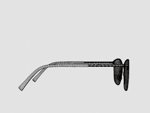 Fleye - Mai 515 Glasses 3D Model