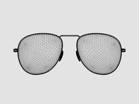 Givenchy - GV 0117 J5G Glasses 3D Model