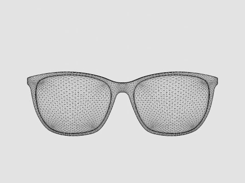 Givenchy - GV 0121 35J Glasses 3D Model