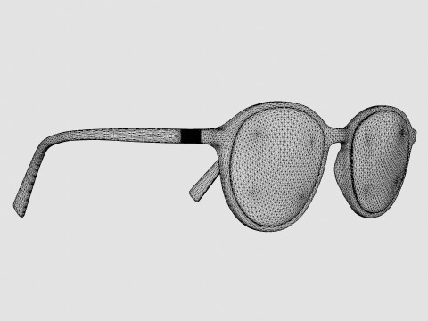Givenchy - GV 0122 35J Glasses Modèle 3D