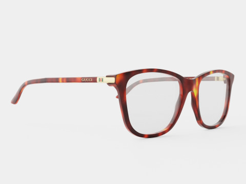 Gucci - GG 0018O 006 Glasses 3D Model