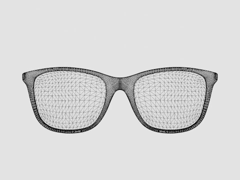 Gucci - GG 0018O 006 Glasses 3D Model