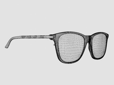 Gucci - GG 0018O 006 Glasses 3D Model