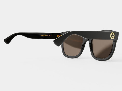 Gucci - GG 0034S 001 Sunglasses 3D Модель
