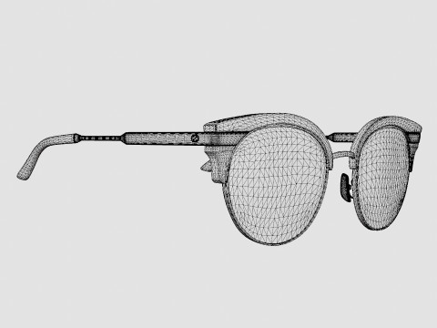 Gucci - GG 0285O 003 Glasses Model 3D