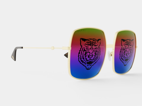 Gucci - GG 0414S 004 Sunglasses 3D Model