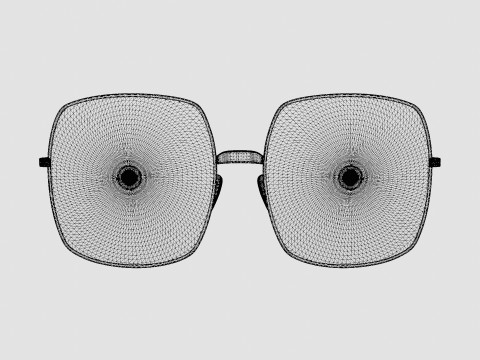 Gucci - GG 0414S 004 Sunglasses Modelo 3D