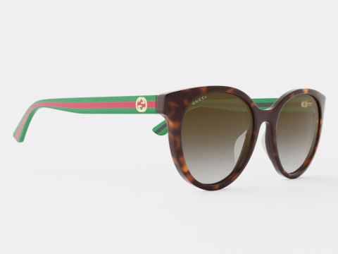 Gucci - GG 0702SK 003 Sunglasses 3D Model