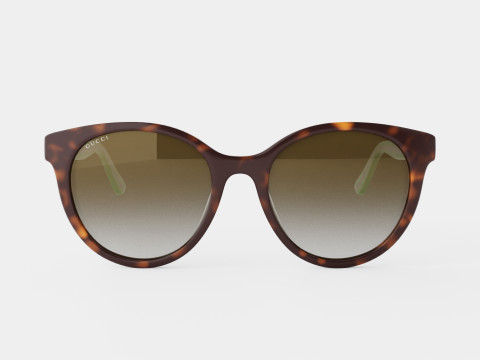 Gucci - GG 0702SK 003 Sunglasses 3D Model