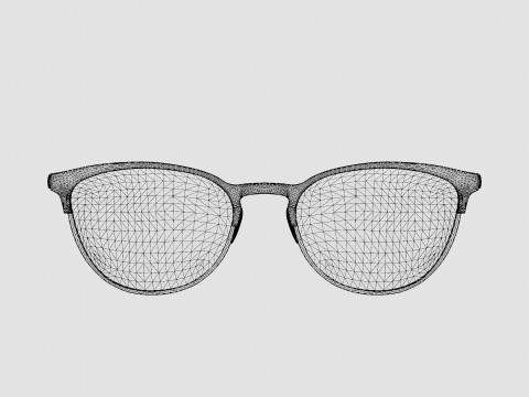 Gucci - GG0134O 014 Glasses 3D Model