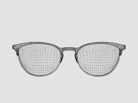 Gucci - GG0134O 014 Glasses 3D Model