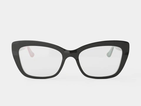 Gucci - GG0165O 006 Glasses 3D Model