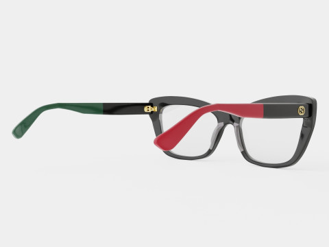Gucci - GG0165O 006 Glasses Modelo 3D