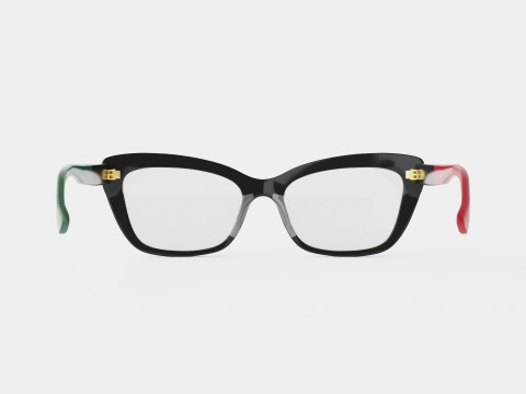 Gucci - GG0165O 006 Glasses Modelo 3D