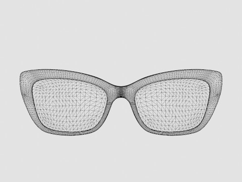 Gucci - GG0165O 006 Glasses Modelo 3D