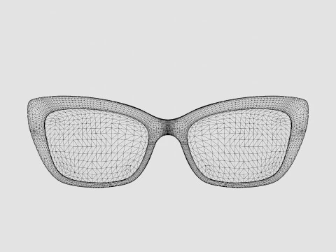 Gucci - GG0165O 006 Glasses 3D Model