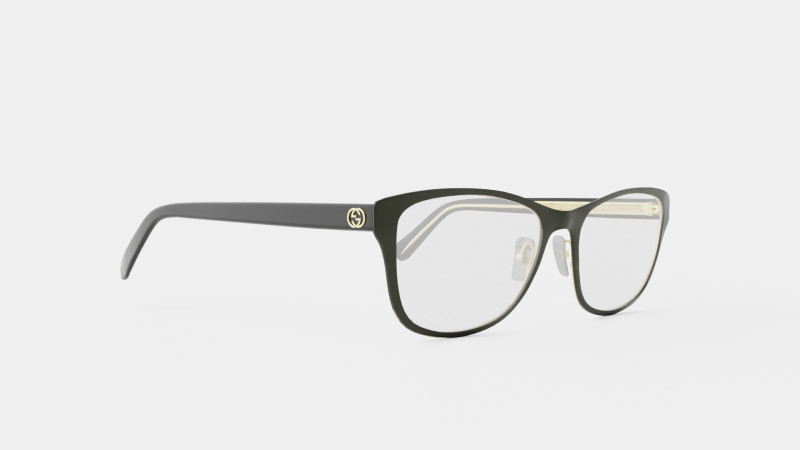 Gucci GG0304O 001 Glasses 3D Model in Other 3DExport