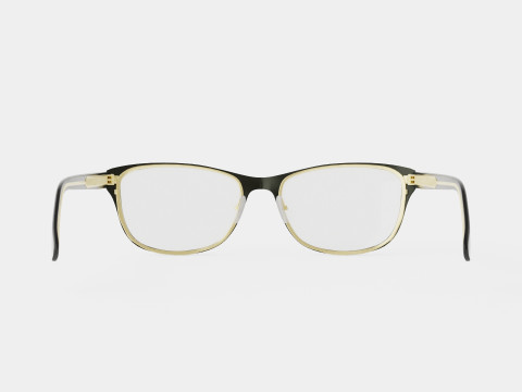 Gucci - GG0304O 001 Glasses Modelo 3D