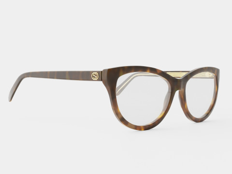 Gucci - GG0310O 002 Glasses 3D-Modell
